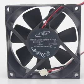 ADDA AD0824UX-A70GL 24V 0.29A 8CM  inverter cooling fan