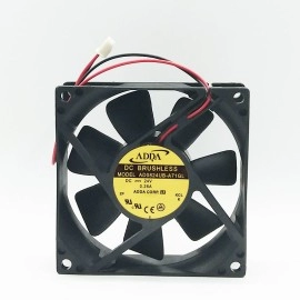 ADDA AD0824UB-A71GL DC24V 0.26A 2-Wires axial inverter Cooling Fan